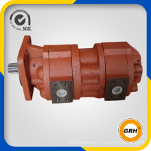 Pompe à engrenage hydraulique duplex de qualité excellente pour excavatrice bulldozer (CBGJ1032 / 1032)